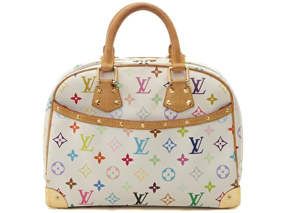 LOUIS VUITTON Trouville Monogram Multicolor Blanc White